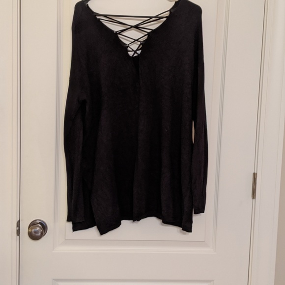 Honey Punch Black Sweater - Picture 3 of 4